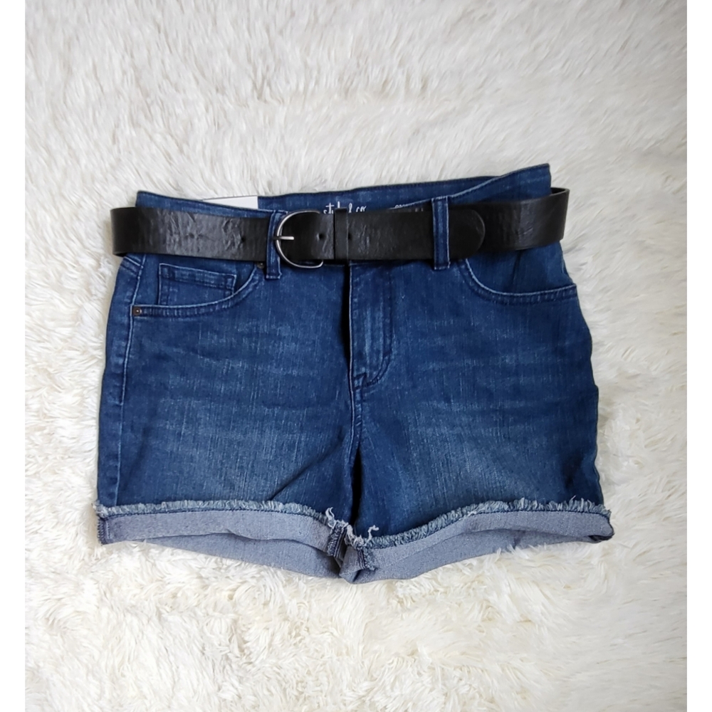 Style&Co Shorts With Belt